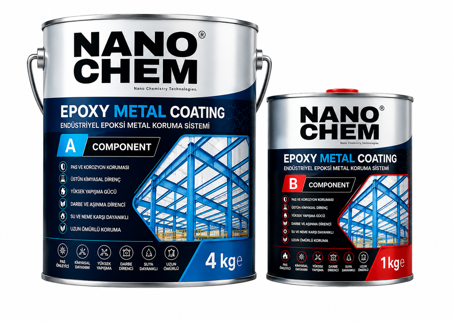 Nano Epoksi Boya (Metal Yüzey)