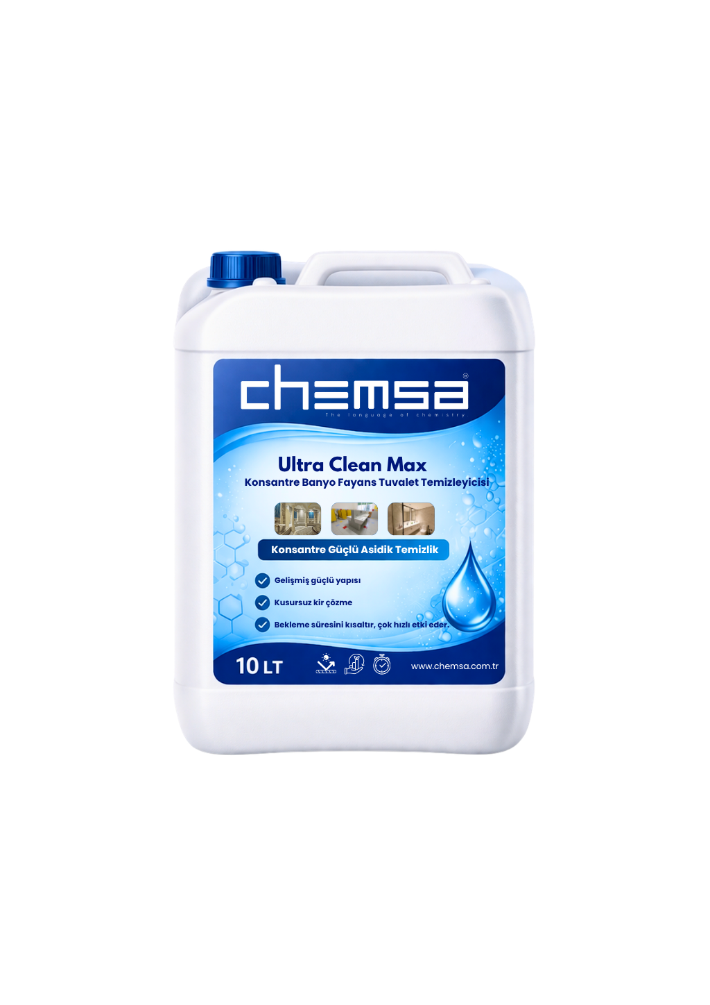 Ultra Clean Max (Konsantre Banyo Fayans Tuvalet Temizleyicisi)